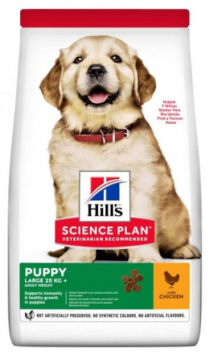 HILLS SP Hill's Science Plan™ LARGE BREED PUPPY ar vistu 16kg