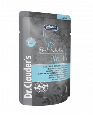 DR. CLAUDER'S Nr.10 Hering &Shrimps Mit Chia 85g