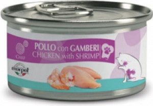 Marpet Chef Cat Chicken with Shrimp - konservi kaķiem 6 x 80g