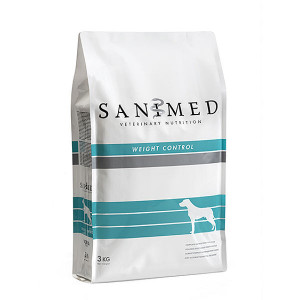 SANIMED WEIGHT CONTROL sausā barība 3 kg