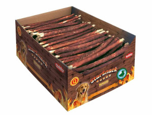 Nobby StarSnack BBQ Wrapped Duck Display - gardums suņiem 130gab., 5.85kg