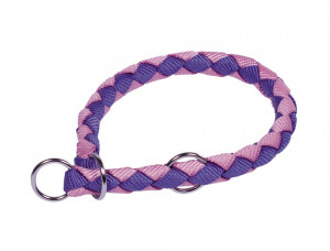 Nobby kaklasiksna "Corda" violeta/rozā