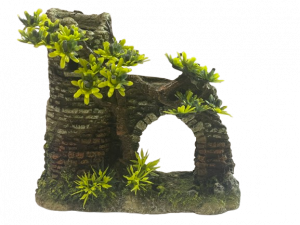 NOBBY Akvārija dekors "TOWER WITH ARCH" 16.5x8x15cm
