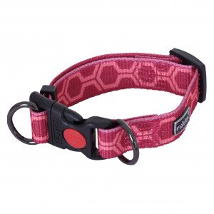 RUKKA kakla siksna TWIST ECO XS 20-30cm/20mm sarkana