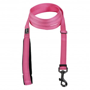 RUKKA pavada BLISS M 125-200cm/20mm rozā