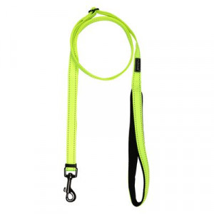 RUKKA pavada BLISS NEON M 125-200cm/20mm dzeltena
