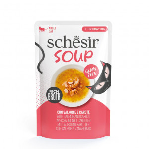 Schesir Zupa Lasis un Burkāni 6x40g Cena norādīta par 1gb. un ir spēkā pasūtot 6gb