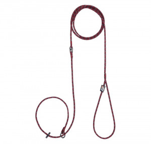 RUKKA pavada JOY MINI SLIP S 180cm/4mm rozā