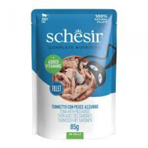 Schesir Pouch Tuncis un sardīnes želejā 85g