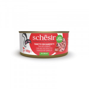 Schesir Tuncis un garneles želejā 8 x 140g