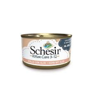 Schesir Kitten Vista un alveja želejā 85g