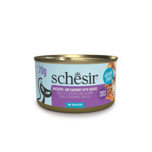 Schesir Grill Skumbrija un sardīnes mērcē 6 x 70g  Cena norādīta par 1gb. un ir spēkā pasūtot 6gb.