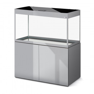 CABINET GLOSSY 100 GRAY- Skapīs akvārijam Akvārijs AQUARIUM SET GLOSSY ST 100