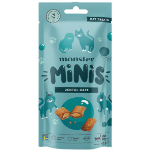 Monster Cat Minis Treats Dental Care 60g