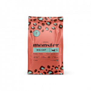 Monster Cat Origina Adult Big Cat Chicken/Turkey 2kg