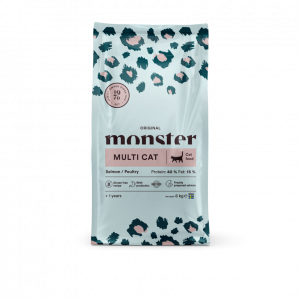 Monster Cat Original Multicat Salmon/Poultry 6kg