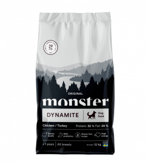 Monster Dog Original Dynamite Chick/Turkey 12kg