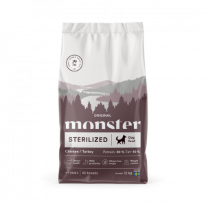 Monster Dog Original Sterilized Chicken/Turkey 12kg