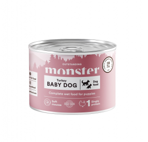Monster Dog Baby Mousse 190g x6
