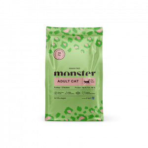 Monster Cat  Grain Free AdultTurkey/Chicken 2kg