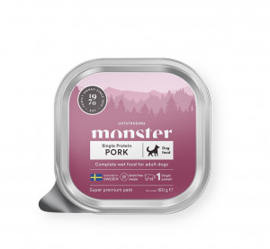 Monster Dog Pork Pate tray 150g 