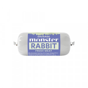 Monster Dog Sausage Rabbit 400g  6x400g