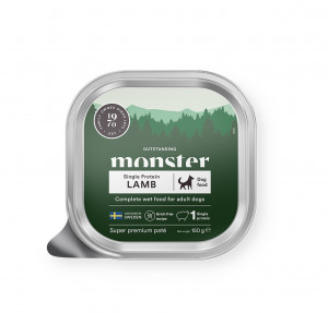 Monster Dog Lamb Pate Tray 12x150g
