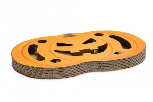 Beeztees Halloween Pumpkin  kartona skrāpējamā rotaļlieta kaķiem