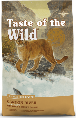 TOW Taste Of The Wild Canyon Cat River Feline Formula 2 kg  Cena norādīta par 1 gb. un ir spēkā pasūtot 2 gb.