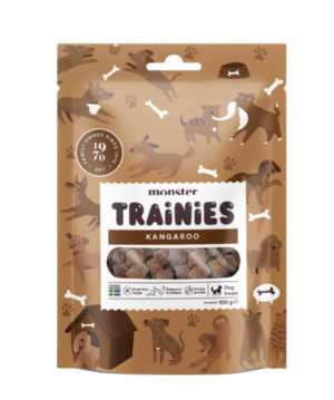 Monster Dog Treats Trainies Kangaroo 100g 