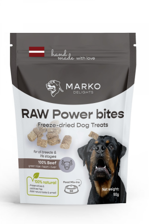 RAW Power bites 50g 