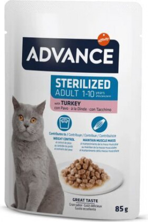 Advance Cat Sterilized Turkey 85g