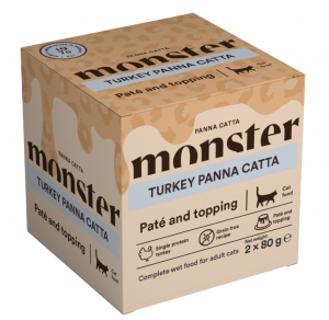 Monster Cat Panna Catta Turkey 2x80g 