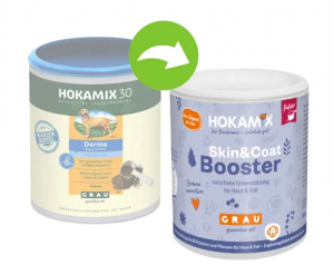 GRAU HOKAMIX Skin and Coat Booster 150g (GRAU HOKAMIX30 Derma 150g)