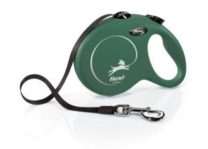 Flexi New Classic L 5m-olīvzaļā (lenta)