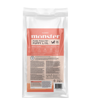 Monster Dog Classic Pure Poultry Puppy L/XL 2kg