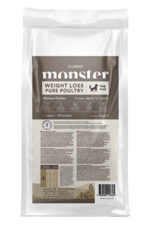 Monster Dog Classic Pure Poultry Weight Loss 2kg