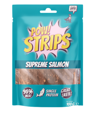 POW! Strips Supreme Salmon 100g