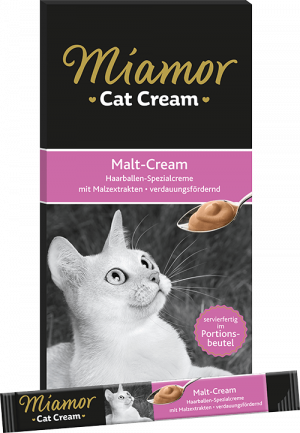 Miamor Malt Cream gardums kaķiem spalvas izvadīšanai 15g x 6