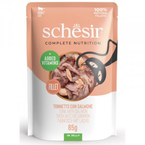 Schesir Pouch Tuncis un lasis želejā 85g