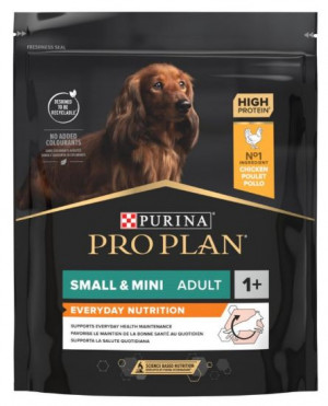 PRO PLAN Adult Small & Mini - sausā barība mazo un mini šķirņu suņiem 700g