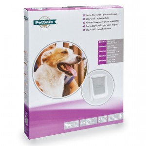 Petsafe Staywell® Original durvis iebūvēšanai ar  2 režīmiem, M brūna krāsa