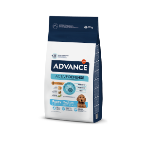 ADVANCE DOG MEDIUM PUPPY  sausā barība suņiem 12 kg