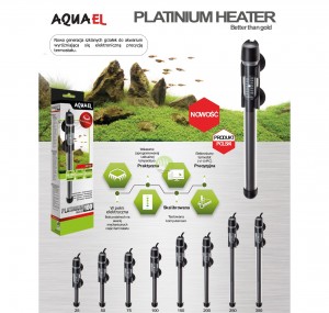 Aquael Platinum Heater 50w