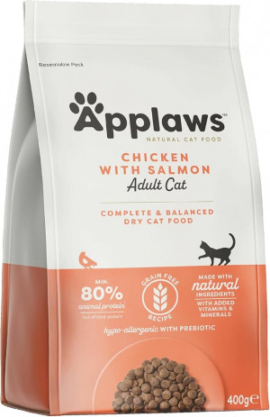 Applaws Cat Adult Chicken with Salmon 400g